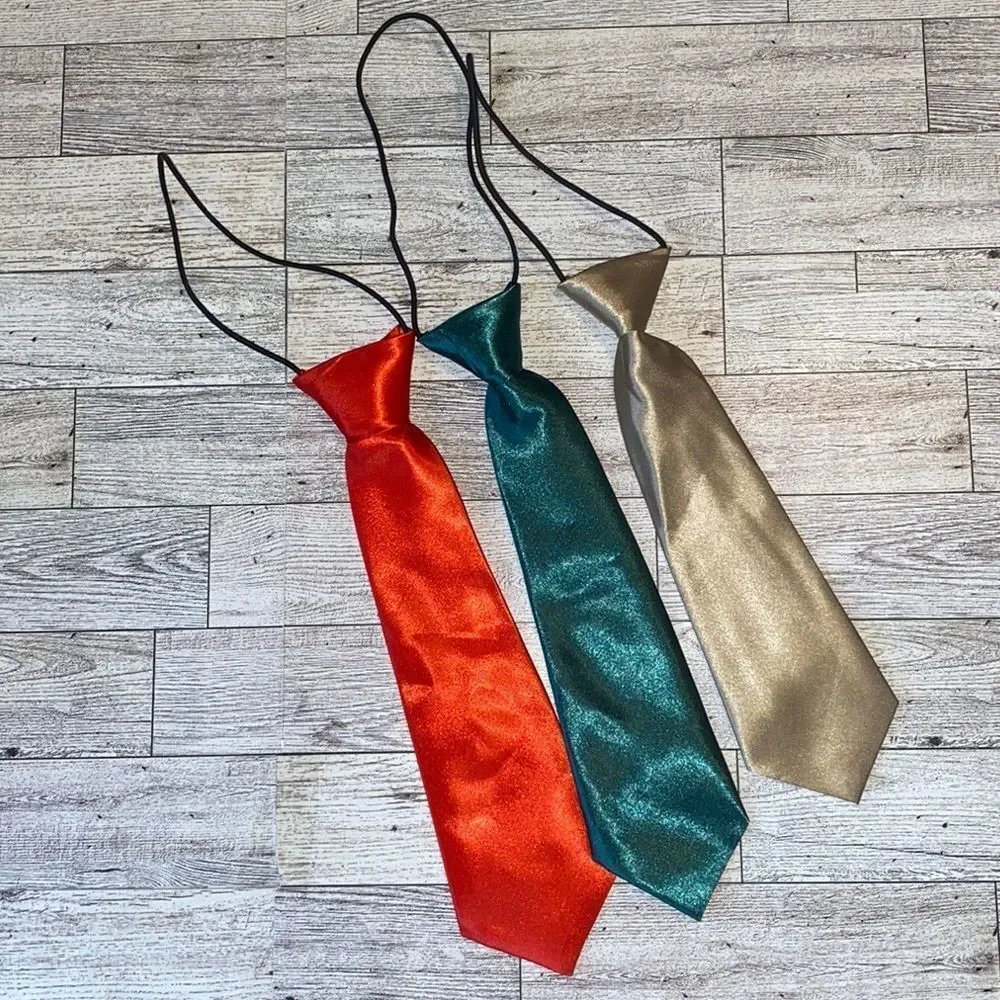 Youth, 3pk 12” Tie, Holiday Collection